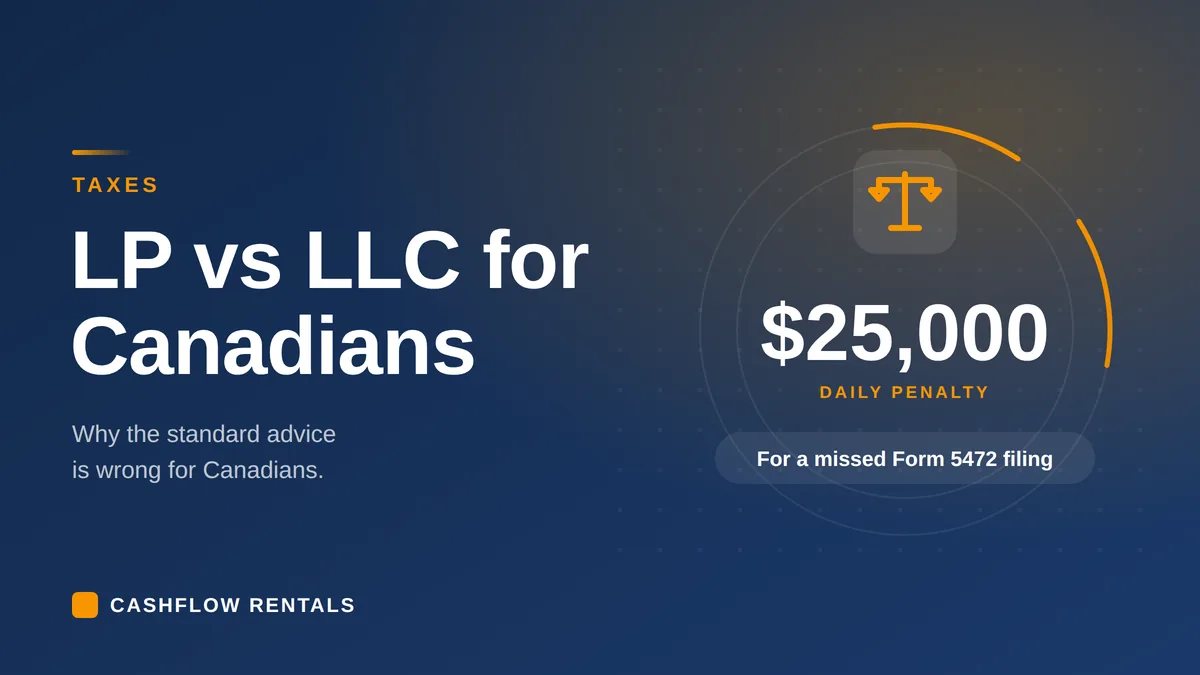 LP vs LLC for Canadians Buying US Property