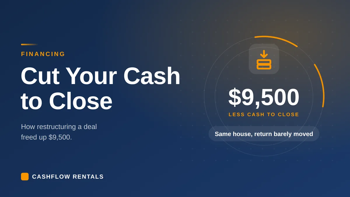 How to Cut Your Cash to Close on a US Rental (Without Over-Leveraging)