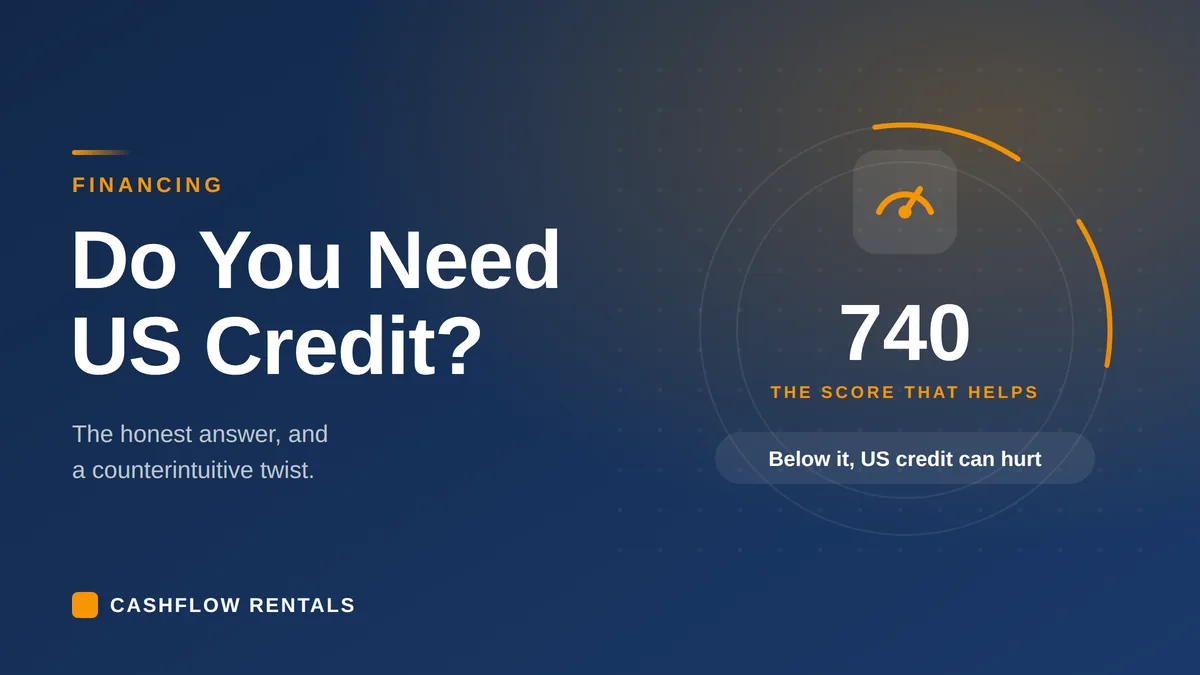 Do You Really Need US Credit to Get a DSCR Loan?