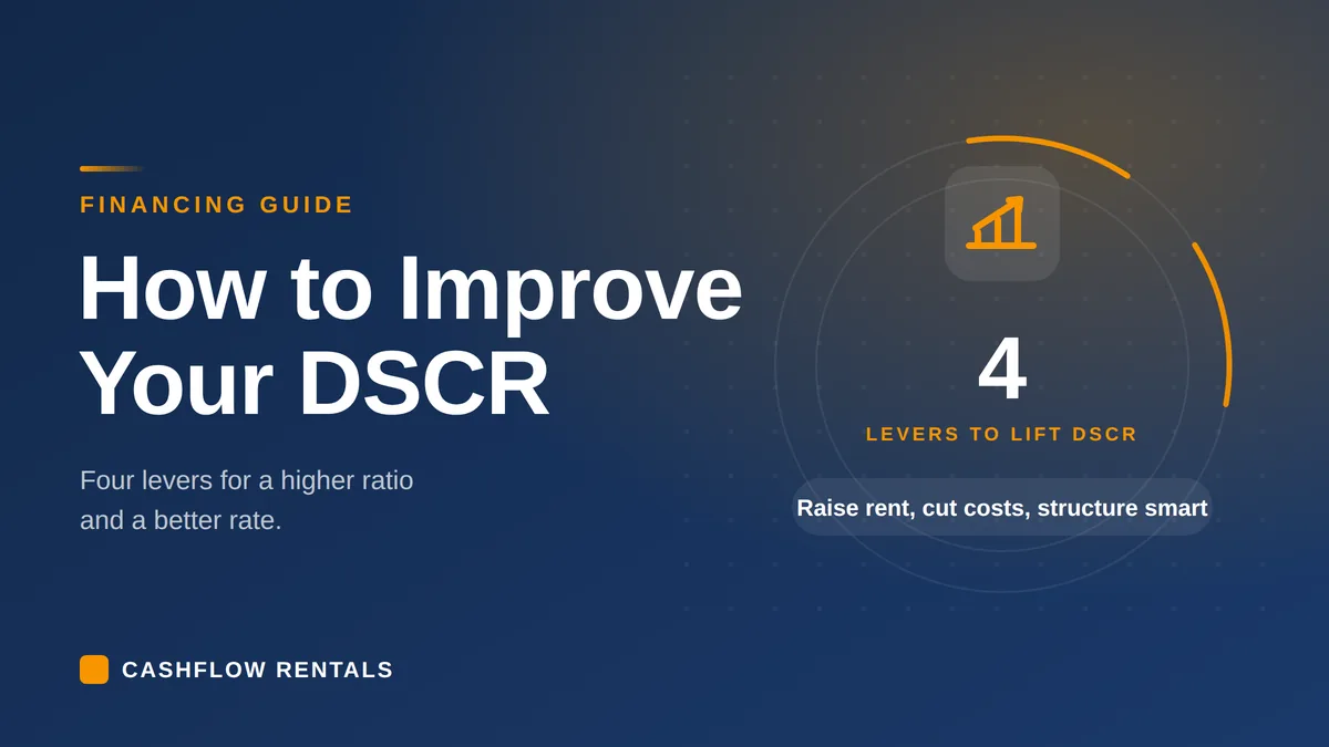 How to Improve Your DSCR
