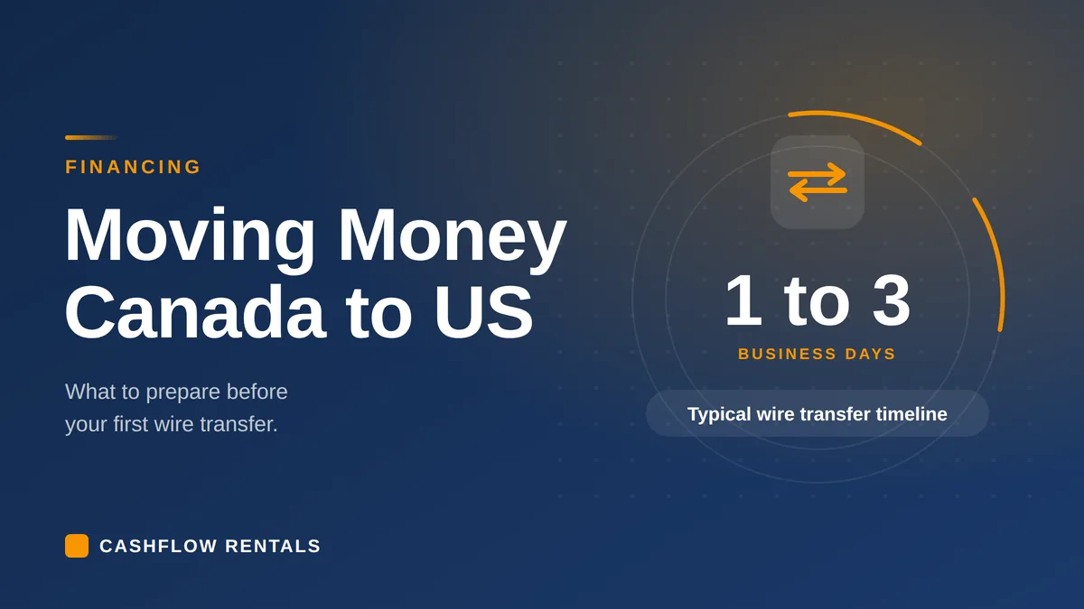 How to Move Money from Canada to the US to Buy a Rental Property