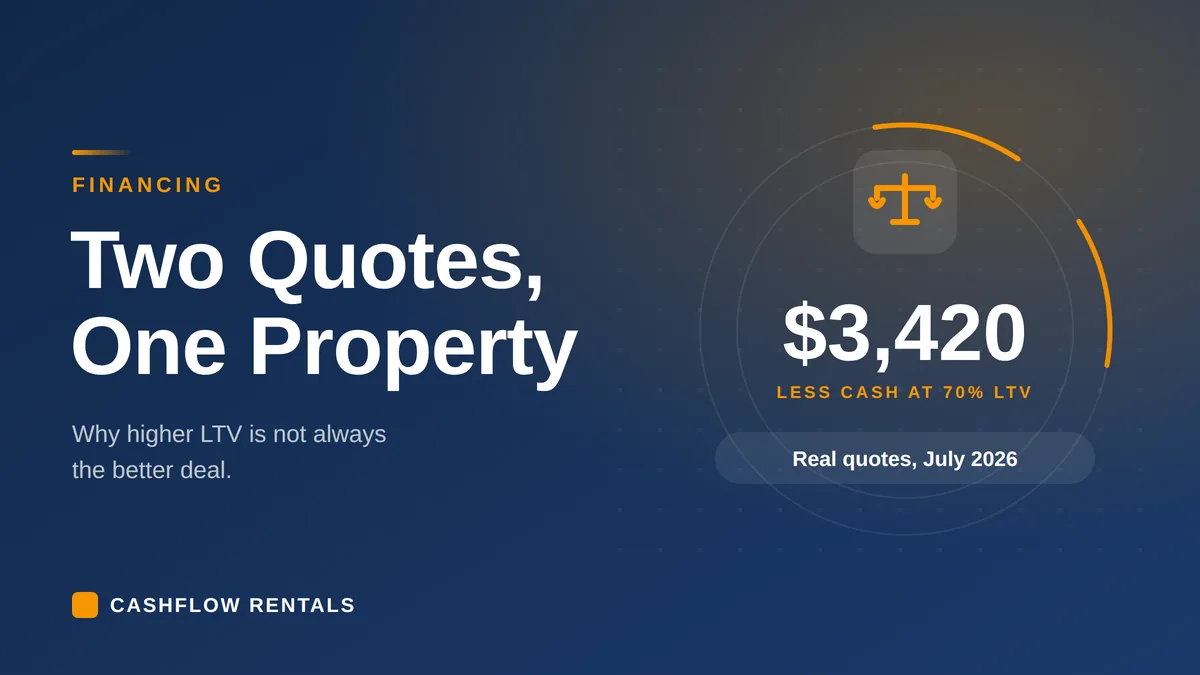 Two Real Quotes Compared